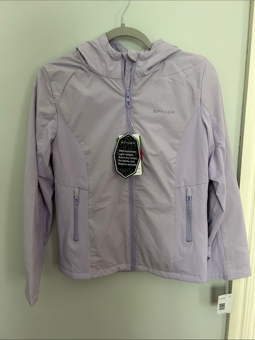 Spyder Women's Lavender Hooded Jacket